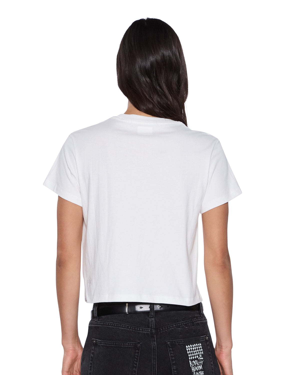 WOMENS SHRUNKEN SS TEE VINTAGE WHITE TEES