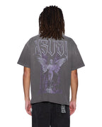 MENS UTOPIA ANGEL EKCESS  SS TEE CHARCOAL TEES