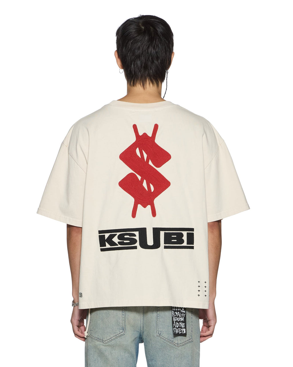 MENS ZOOM HALEN SS TEE ECRU TEES