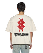 MENS ZOOM HALEN SS TEE ECRU TEES