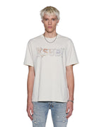 MENS DEATH SNAKE BIGGIE SS TEE ANTIQUE WHITE TEES