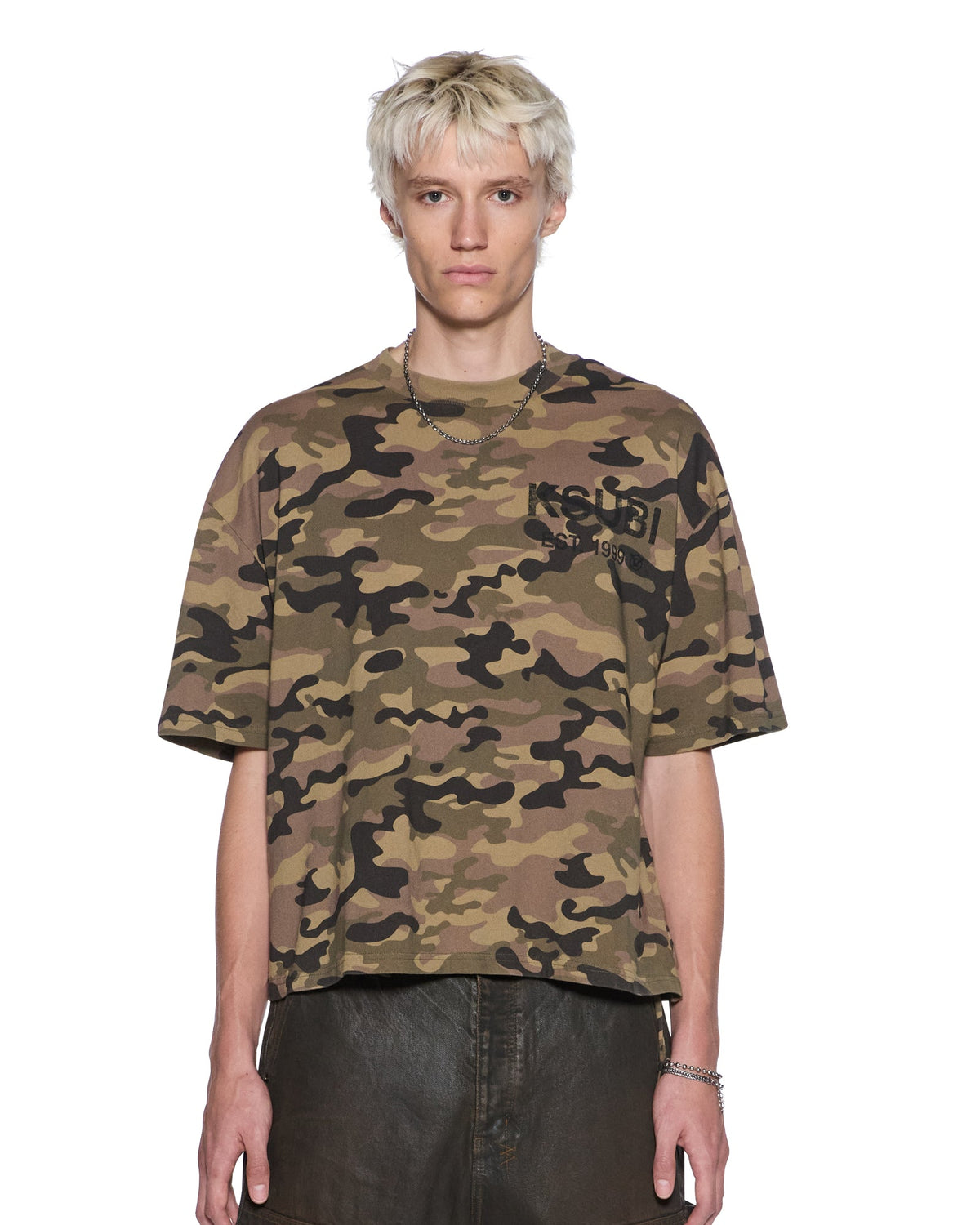 STATE HALEN SS TEE CAMO