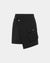 WOMENS  TACTIC CARGO RAP SKIRT BLACK A LINE SKIRTS