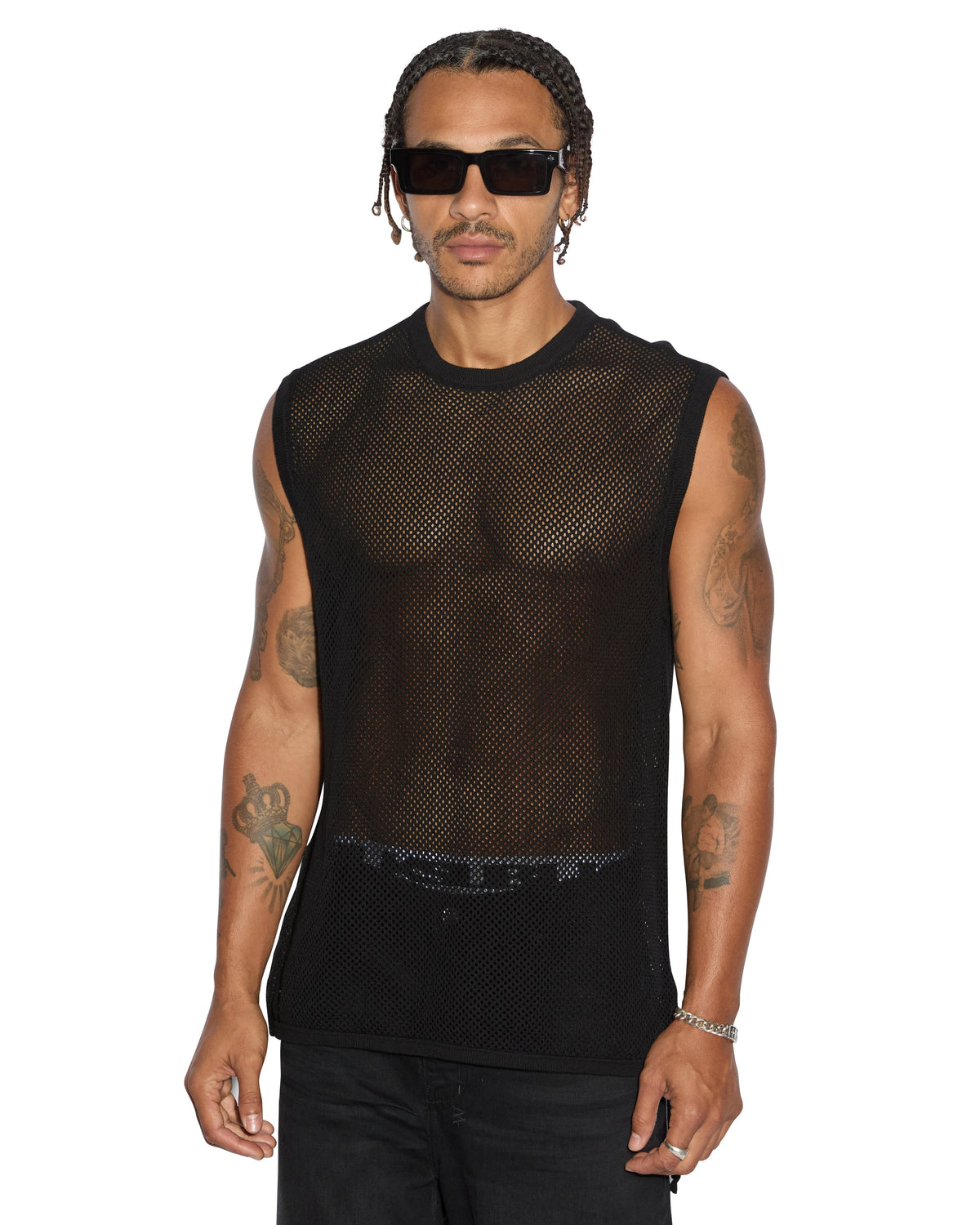 NETWORTH TANK BLACK