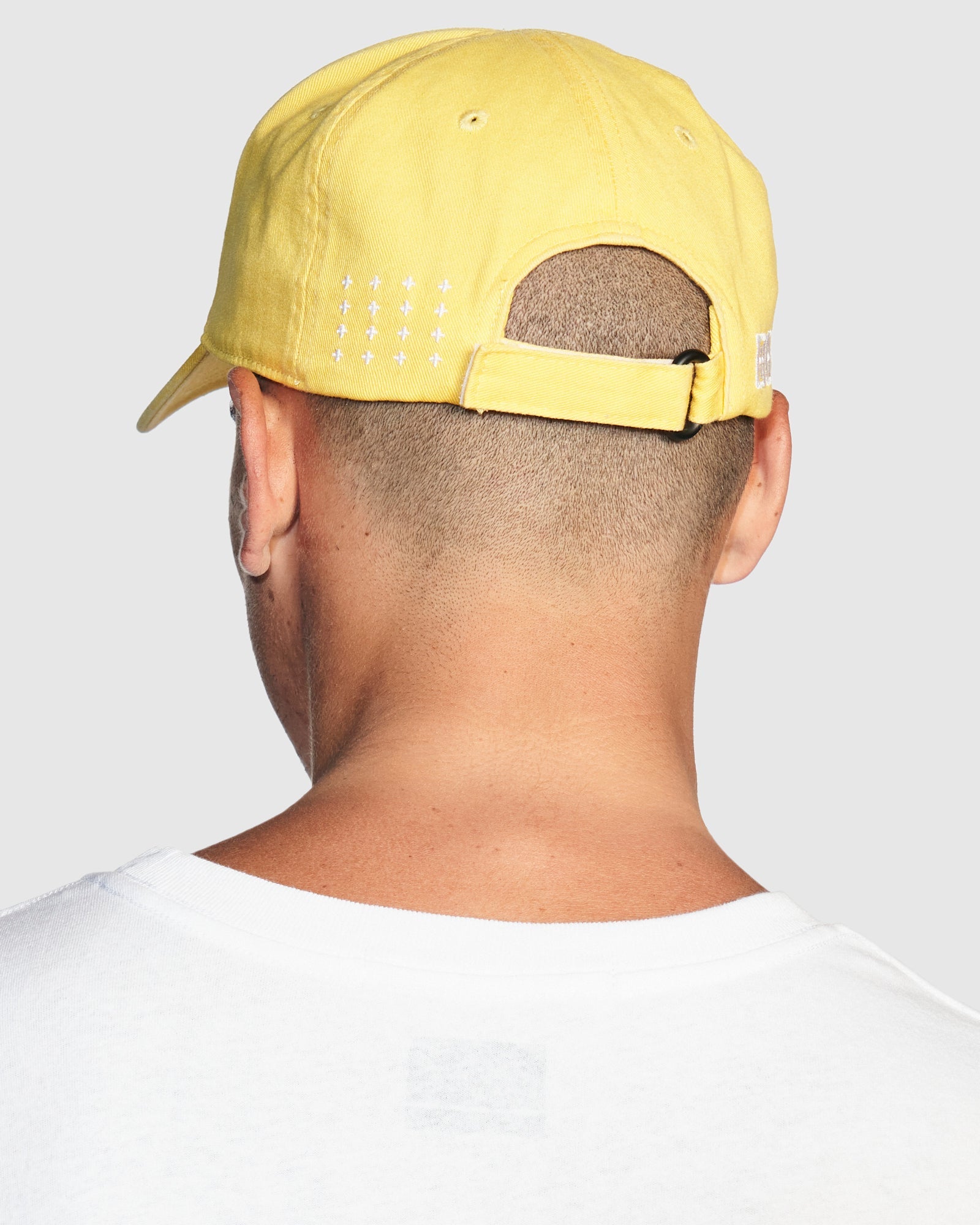  4 X 4 CROSS DOLLAR CAP YELLOW HEADWEAR