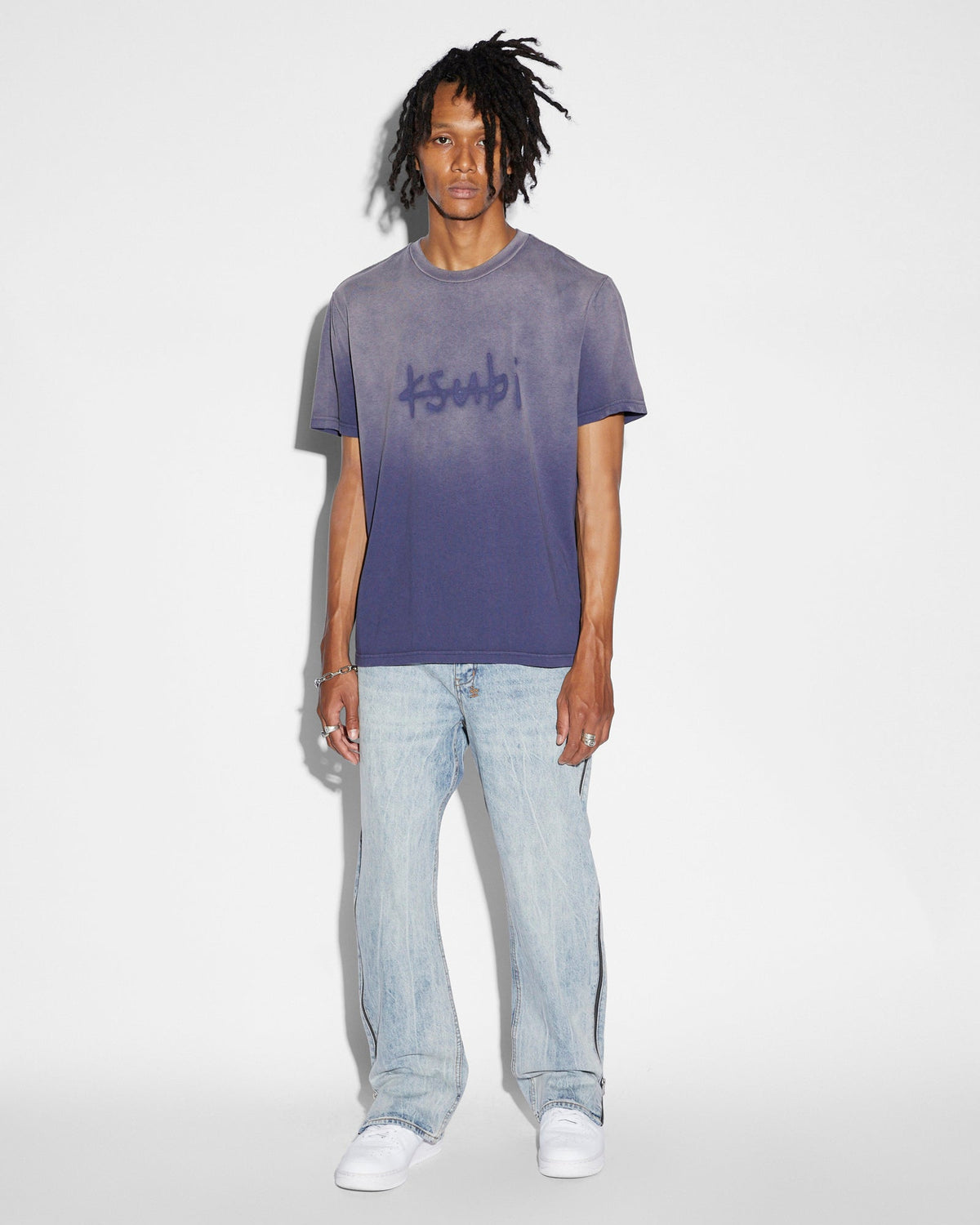 MENS ANTI K ZIPPED DYNAMITE DENIM JEANS