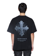 MENS FALSE IDOLS EKCESS SS TEE JET BLACK TEES
