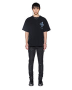 MENS FALSE IDOLS EKCESS SS TEE JET BLACK TEES