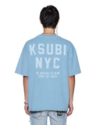 MENS K-LOCK BIGGIE SS TEE SUMMER BLUE TEES