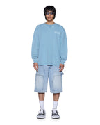 MENS K-LOCK EKCESS LS TEE SUMMER BLUE TEES