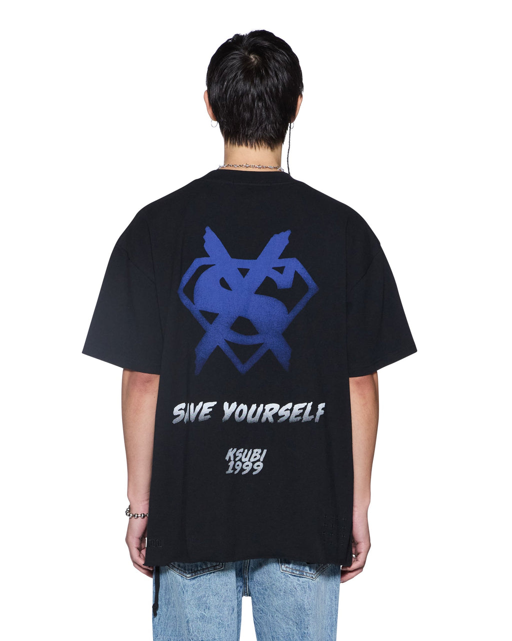 MENS ZERO HEROES EKCESS SS TEE JETT BLACK TEES