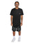 MENS  ALL DAY BIGGIE SS TEE JET BLACK OVERSIZED TEES