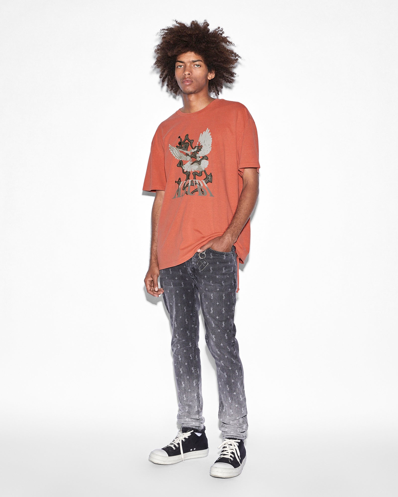 MENS  FLIGHT BIGGIE SS TEE TORCH OVERSIZED TEES