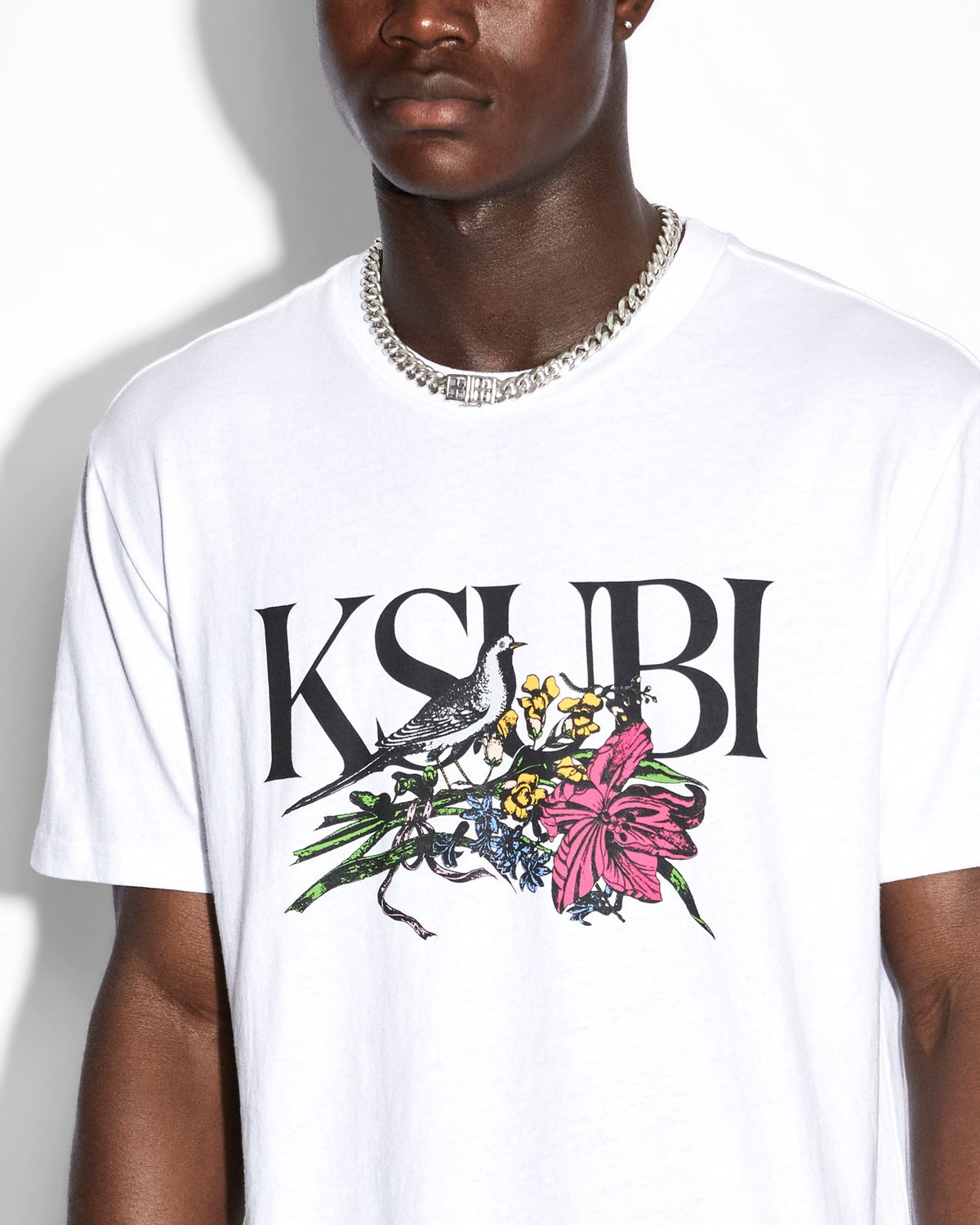 HABITAT KASH SS TEE TRU WHITE