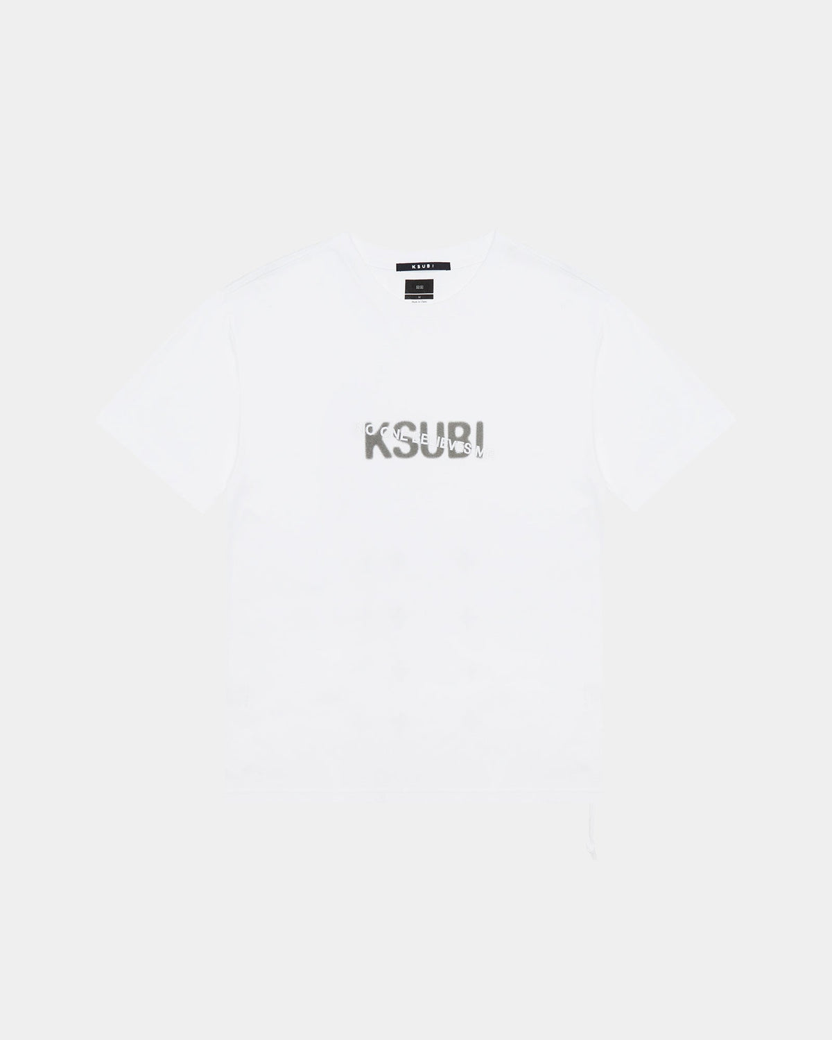 NO ONE BIGGIE SS TEE TRU WHITE