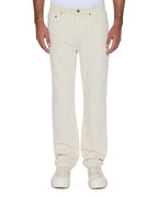 MENS HAZLOW ECRU DENIM JEANS