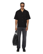 MENS HAZLOW BLACK ROKK DENIM JEANS