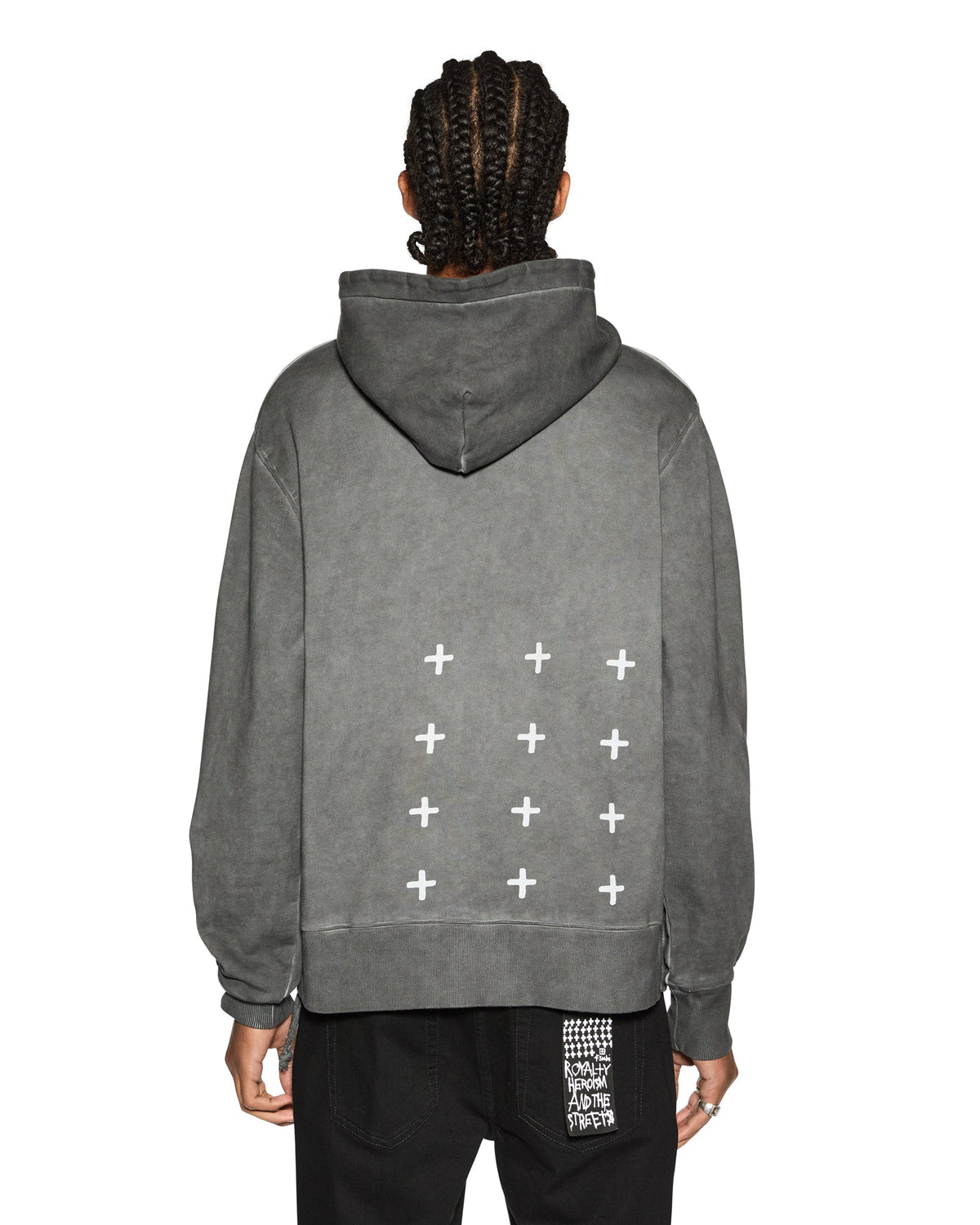 1999 FADE KASH HOODIE CHARCOAL