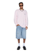 MENS ALLDAY BIGGIE LS TEE ICE QUARTZ TEES