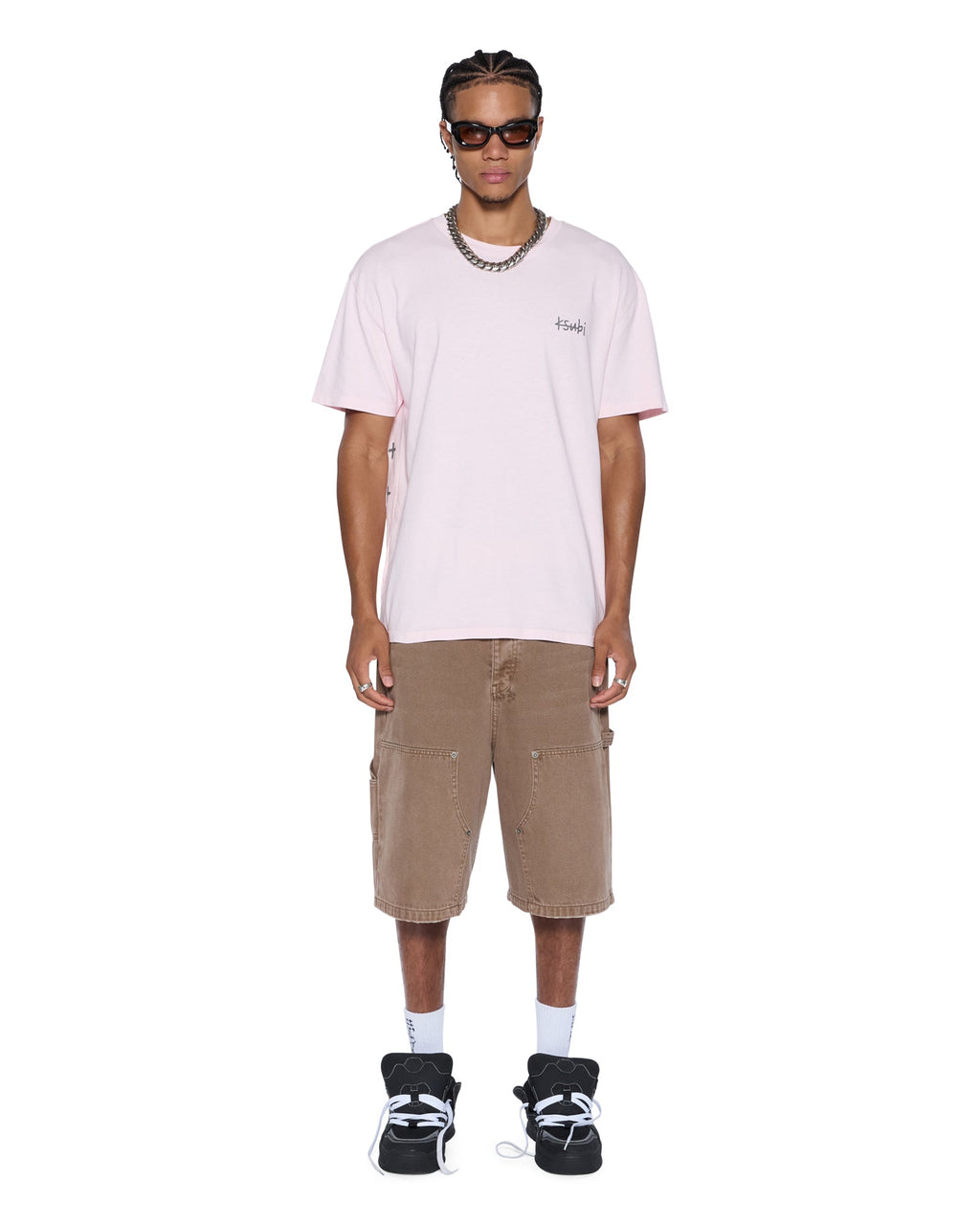MENS ALLDAY BIGGIE SS TEE ICE QUARTZ TEES