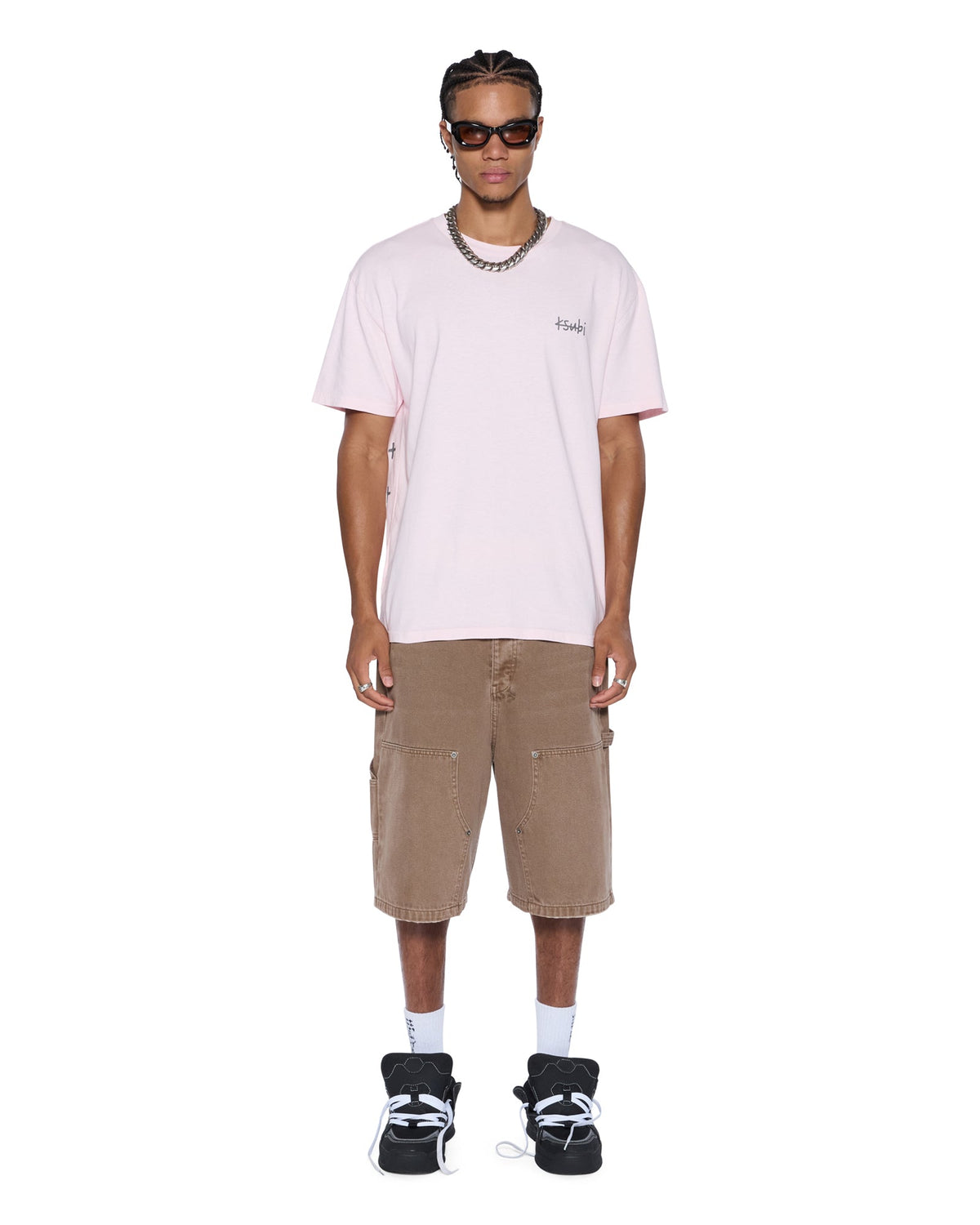 MENS ALLDAY BIGGIE SS TEE ICE QUARTZ TEES