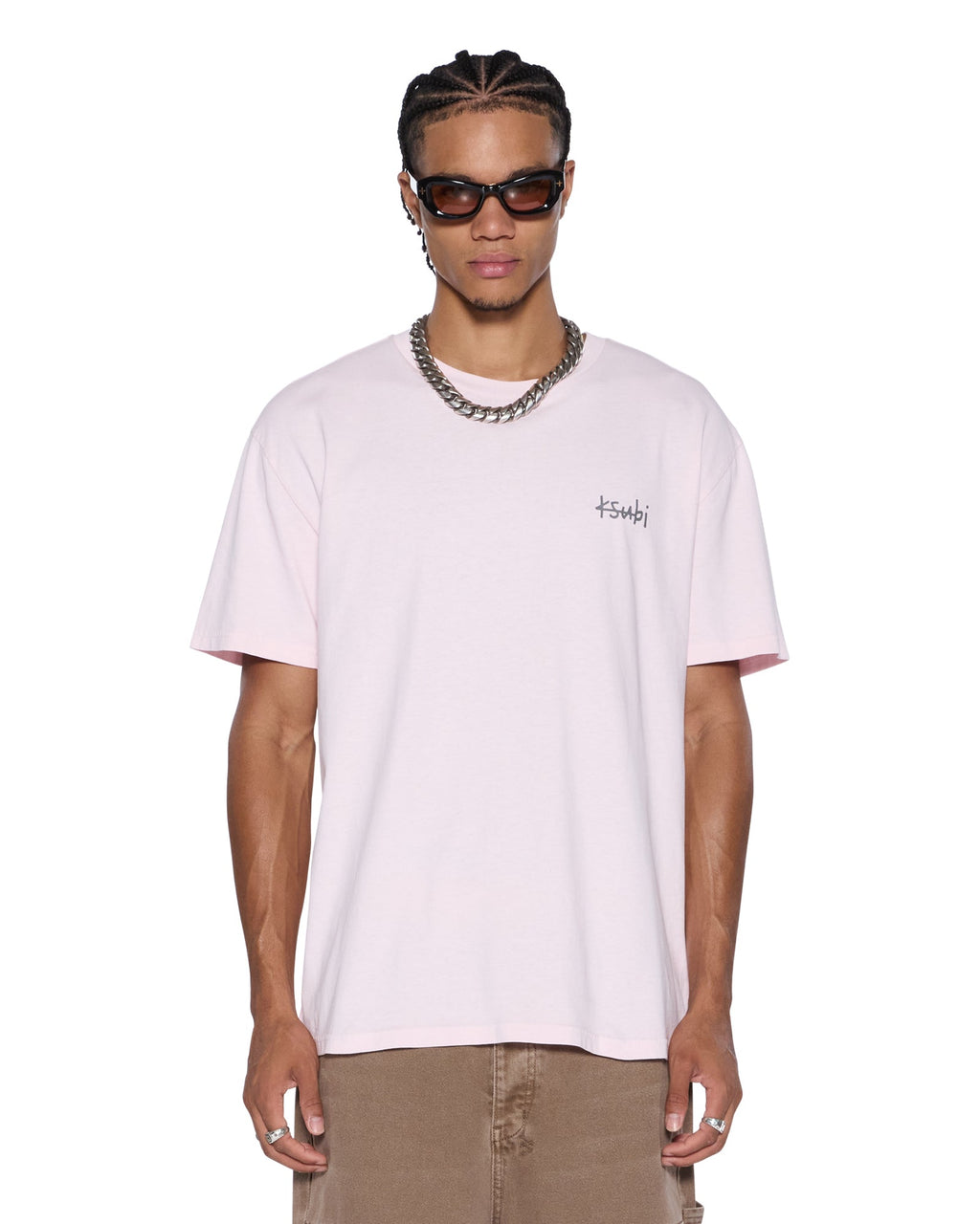 MENS ALLDAY BIGGIE SS TEE ICE QUARTZ TEES