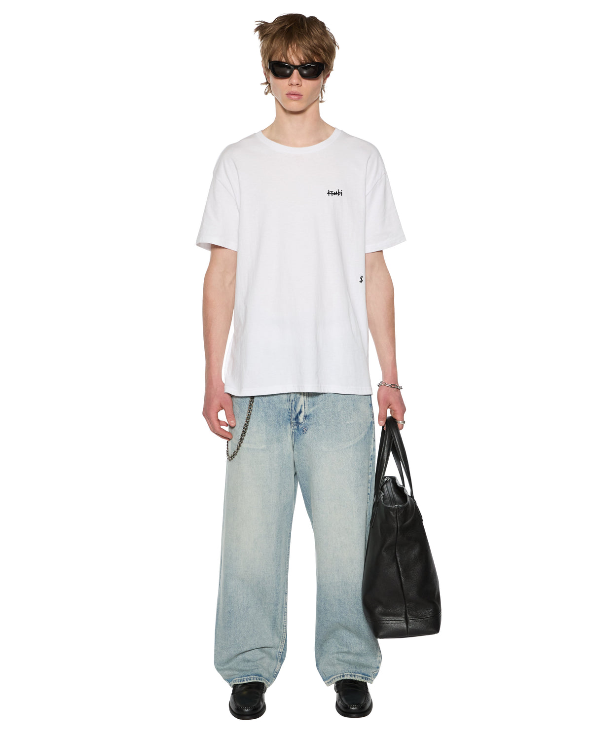 MENS ALL DAY BIGGIE SS TEE WHITE TEES