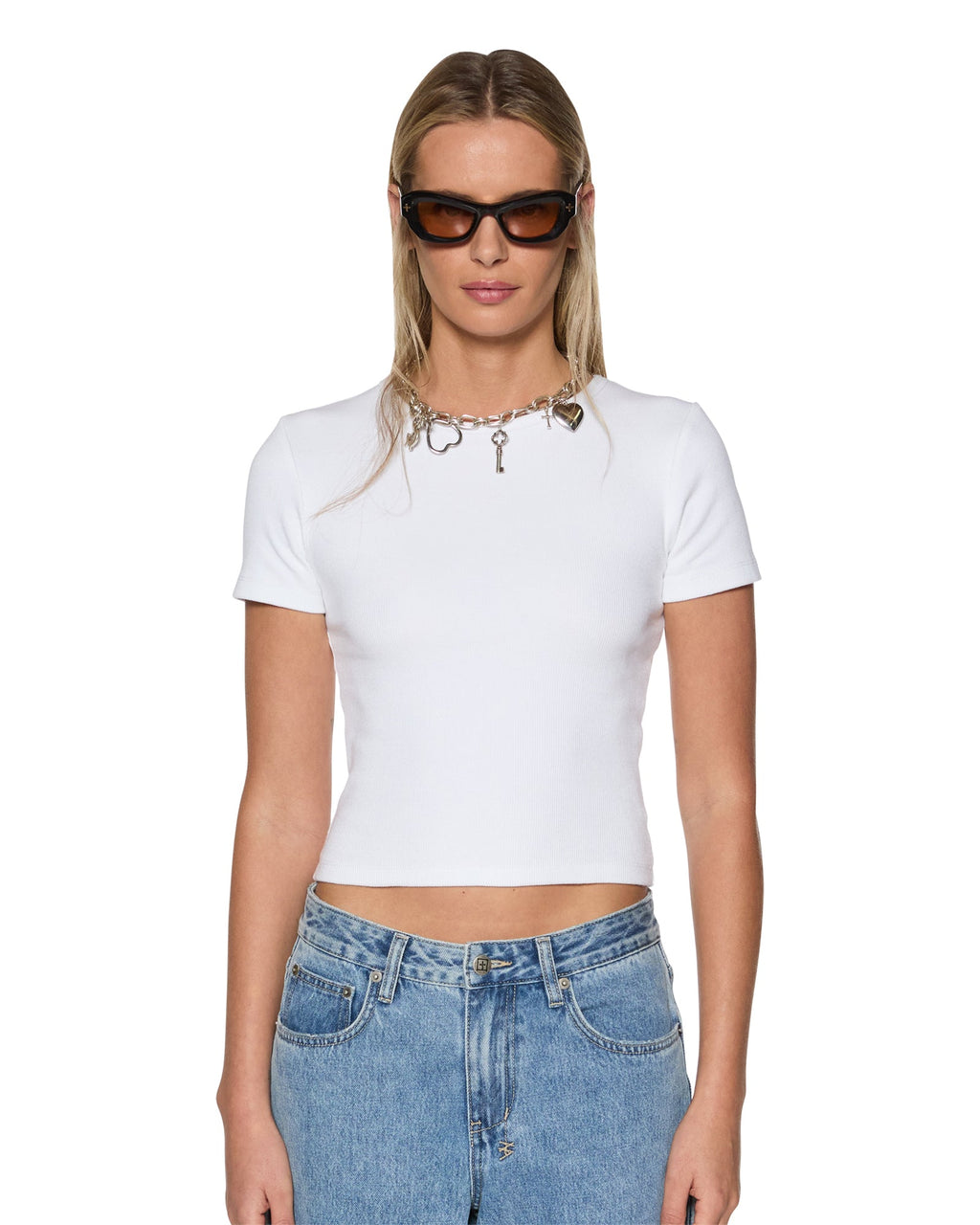 WOMENS ARISE SS TEE WHITE TEES