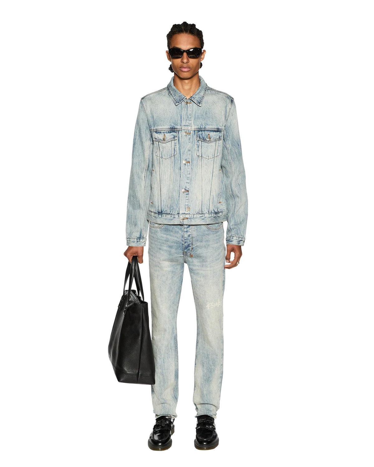 Mens Classic Jacket Stairway Regular Jackets - Denim