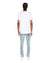 MENS  SEEING LINES SS TEE WHITE FITTED TEES