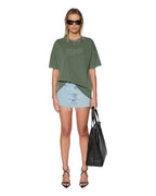 Womens Sketch Oh G Tee Slice Hash Oversized Tees - Green