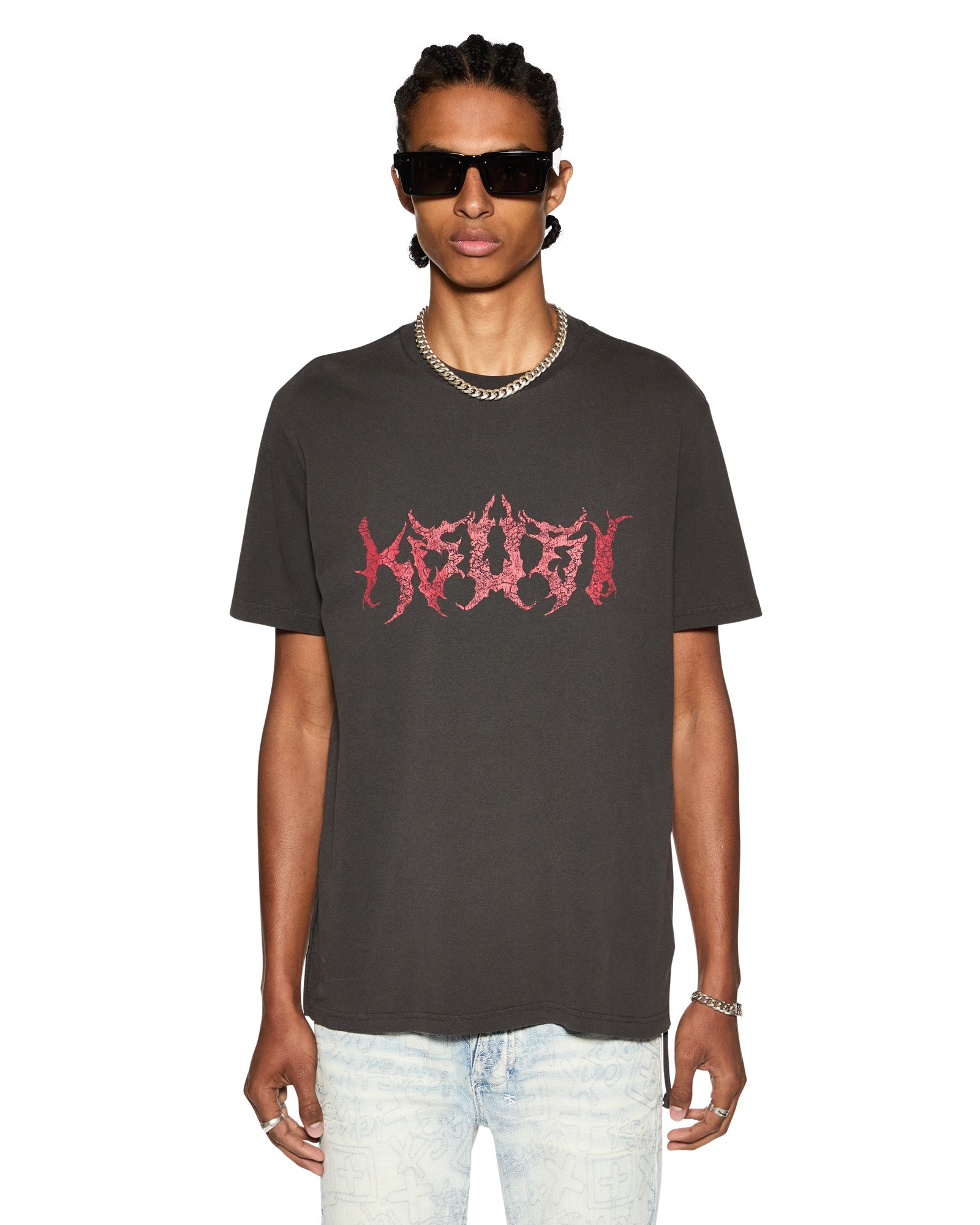 MENS SABBATH KASH SS TEE FADED BLACK REGULAR TEES