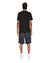 MENS  SKRIPT KASH SS TEE JET BLACK REGULAR TEES