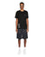 MENS  SKRIPT KASH SS TEE JET BLACK REGULAR TEES