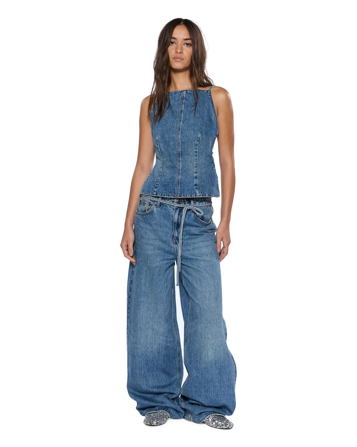 WOMENS APRON TOP RELIK FASHION TOPS