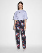 WOMENS KSUBI X P.E NATION PLAYBACK WARPED DENIM JEANS