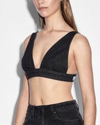 WOMENS KSUBI X P.E NATION BRA NOIR FASHION TOPS