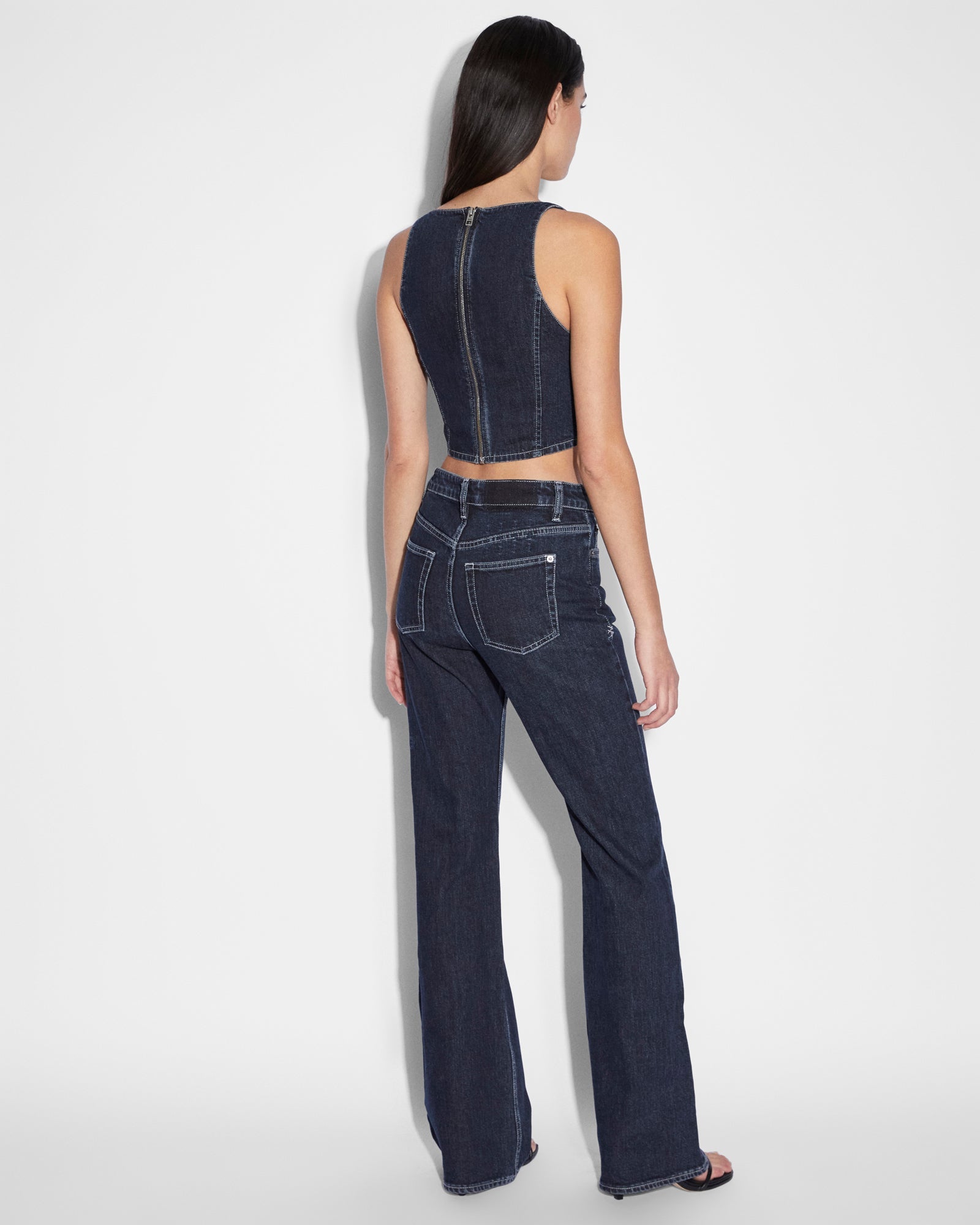 WOMENS  BUSTIER TOP OBSCURA FITTED FASHION TOPS