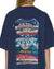 WOMENS  STACKS BOYFRIEND SS TEE INK BLUE BAGGY TEES