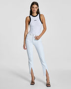 WOMENS NEW WAVE JEAN BLANC DENIM JEANS