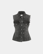 WOMENS SPARK VEST LOVESTRUCK FASHION TOPS
