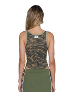 WOMENS VARSITY CHLOE TANK CAMO FASHION TOPS