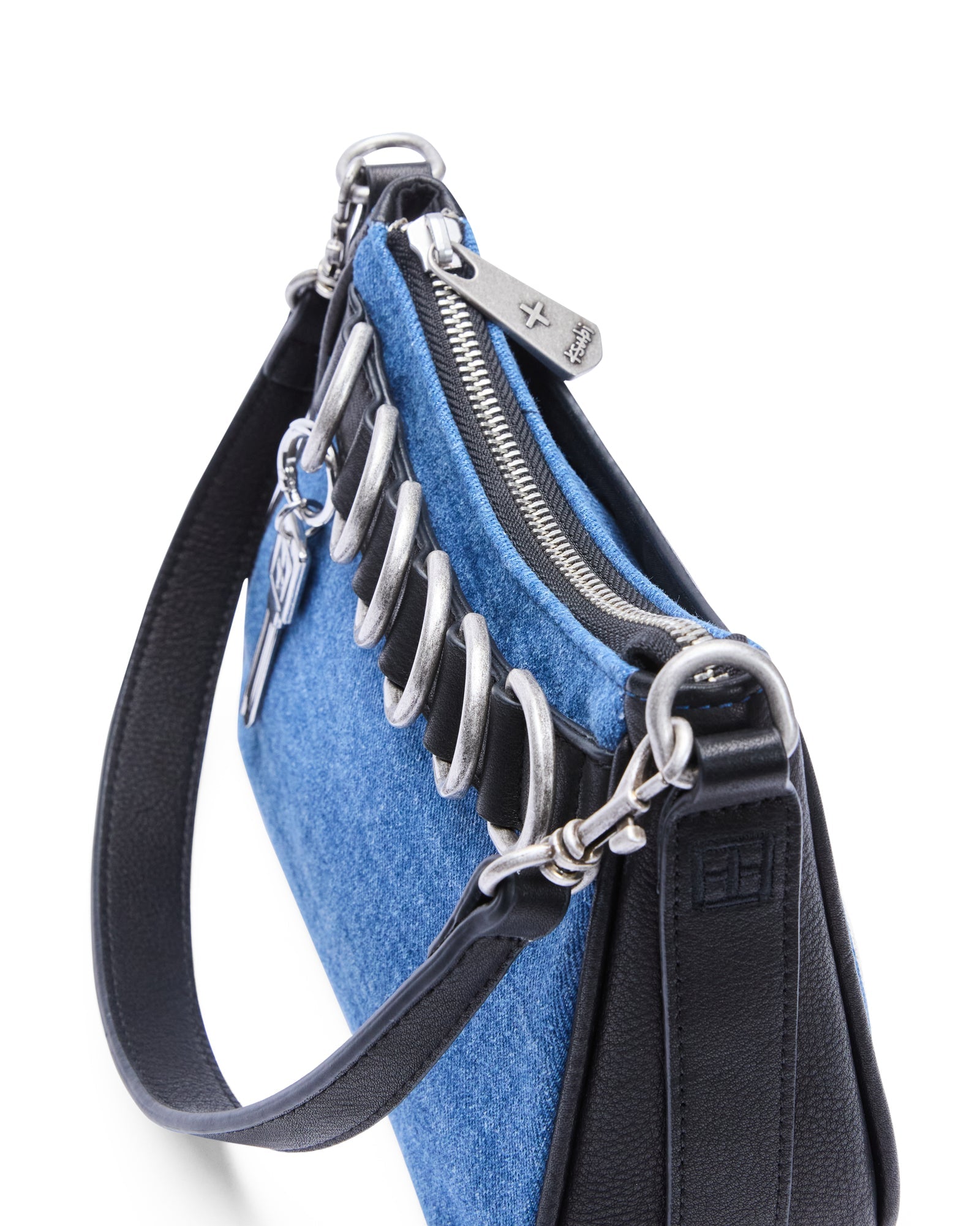  TRASH BAG MINI BLUE DENIM BAGS