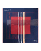 Ksubi X Lissy Roddy Silk Scarf Navy Accessories - Navy
