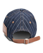 Ldn Retro Cap Navy Pinstripe Headwear - Navy