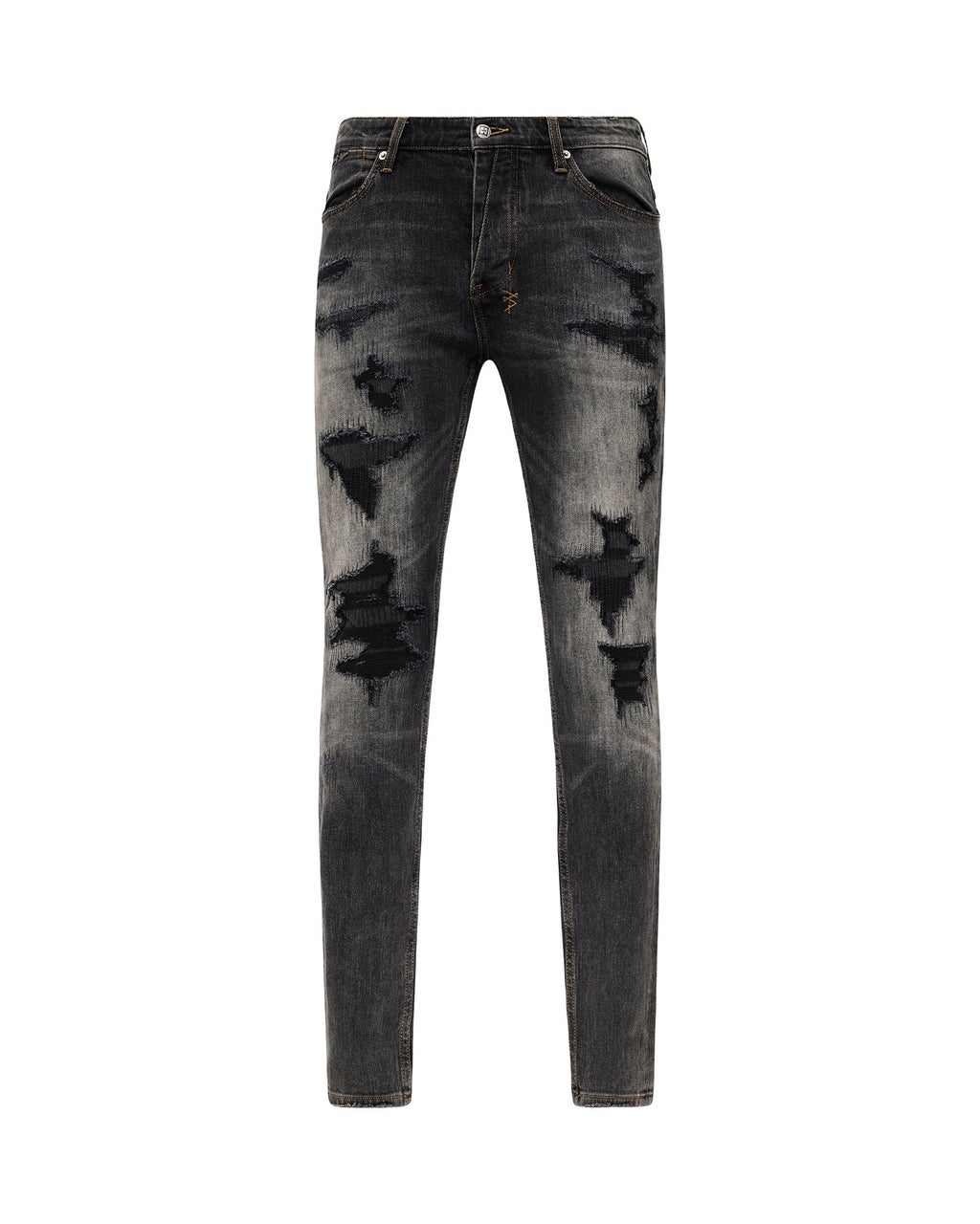 MENS VAN WINKLE RETORQUED REPAIR DENIM JEANS