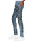MENS  VAN WINKLE CHAMPAGNE SKETCH SKINNY DENIM JEANS