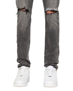 Mens Van Winkle Electric Chamber Skinny Denim Jeans - Black