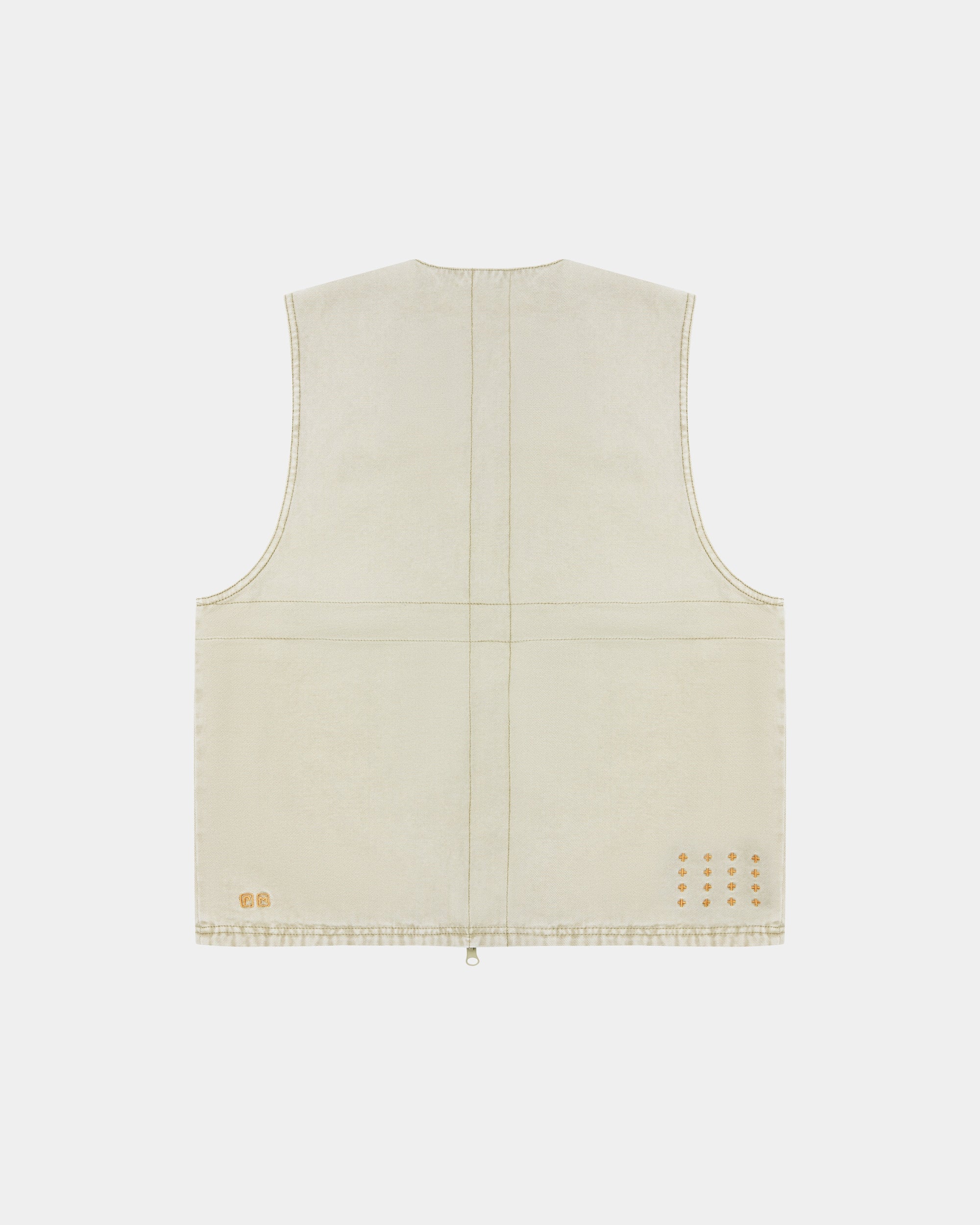 MENS  BATTLER VEST KHAKI RELAXED VESTS