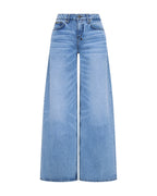 WOMENS DROPOUT JEAN MERCER BLUE DENIM JEANS